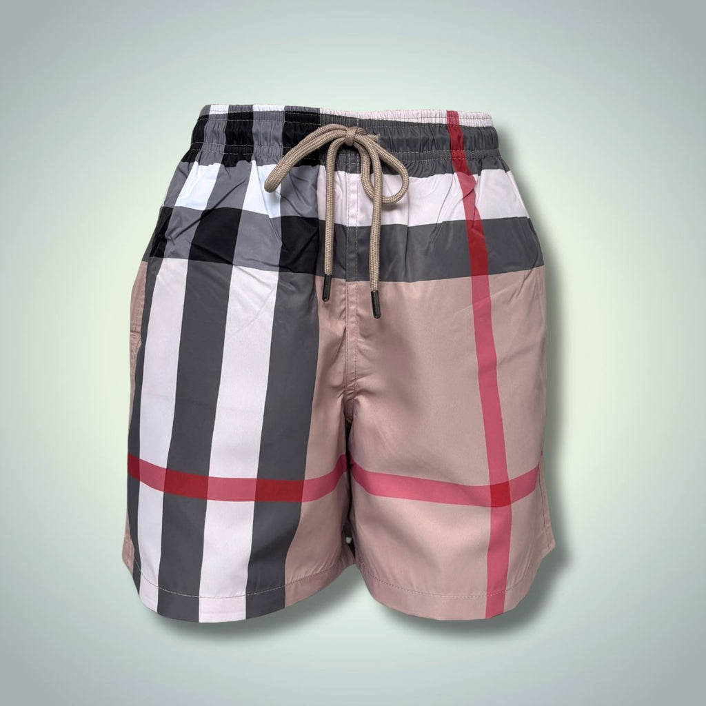 Pantaloni scurți de baie Burberry pentru bărbați. Bej. Calitate premium