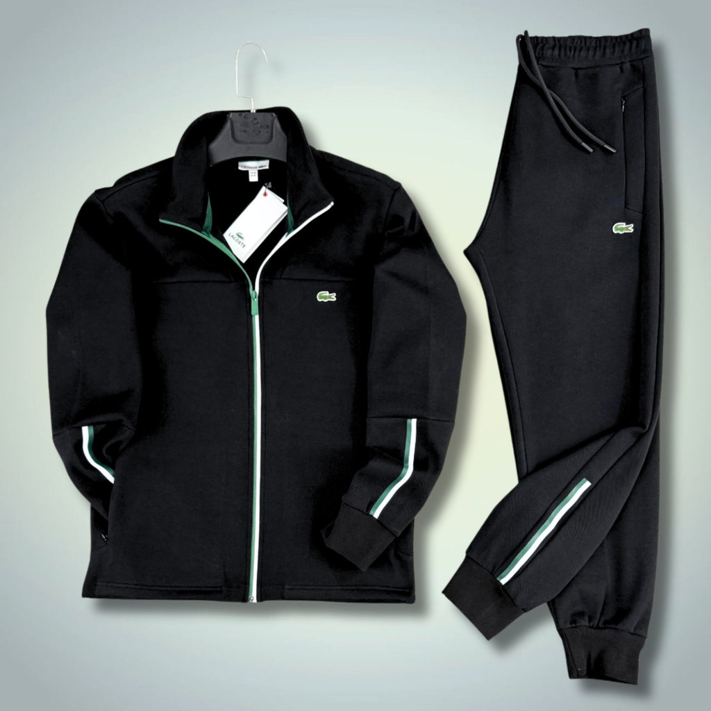 Trening pentru barbati Lacoste, negru. 2025. Calitate premium