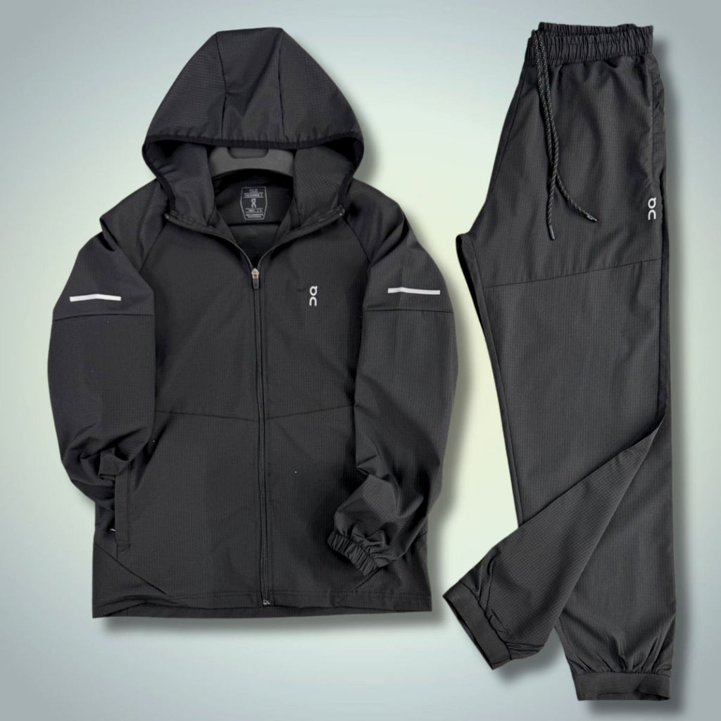 Costum sport ON pentru bărbați, Woven. Negru