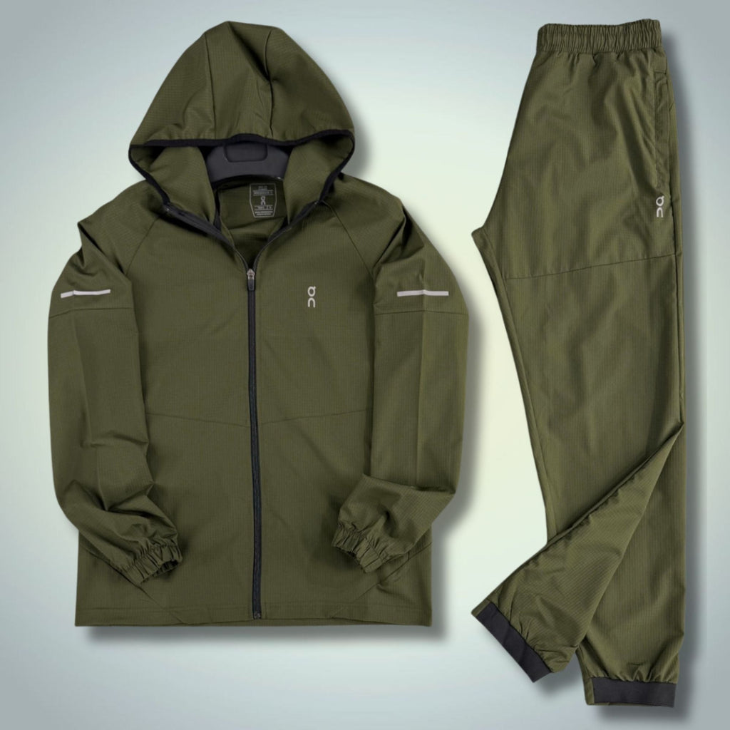 Costum sport ON pentru bărbați, Woven. Verde