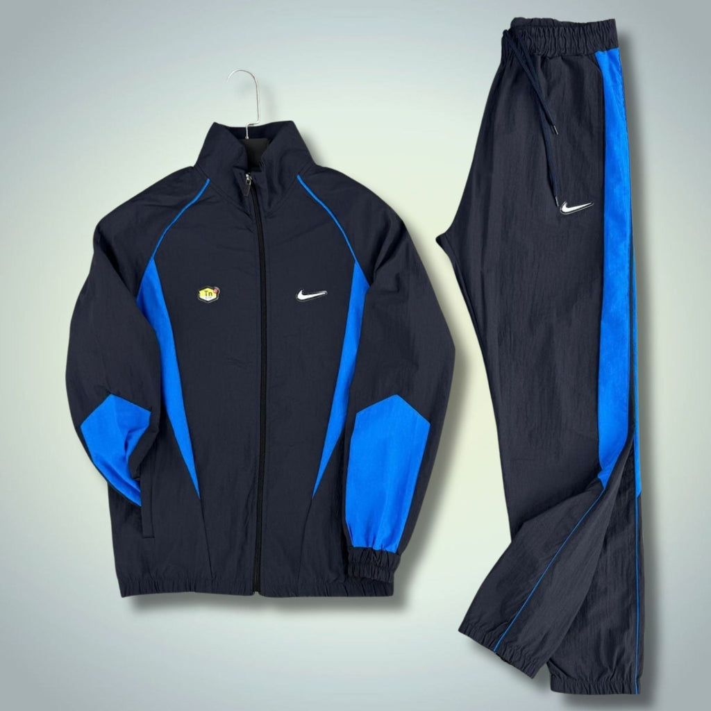 Nike TN trening sportiv bărbătesc impermeabil, albastru închis. Premium