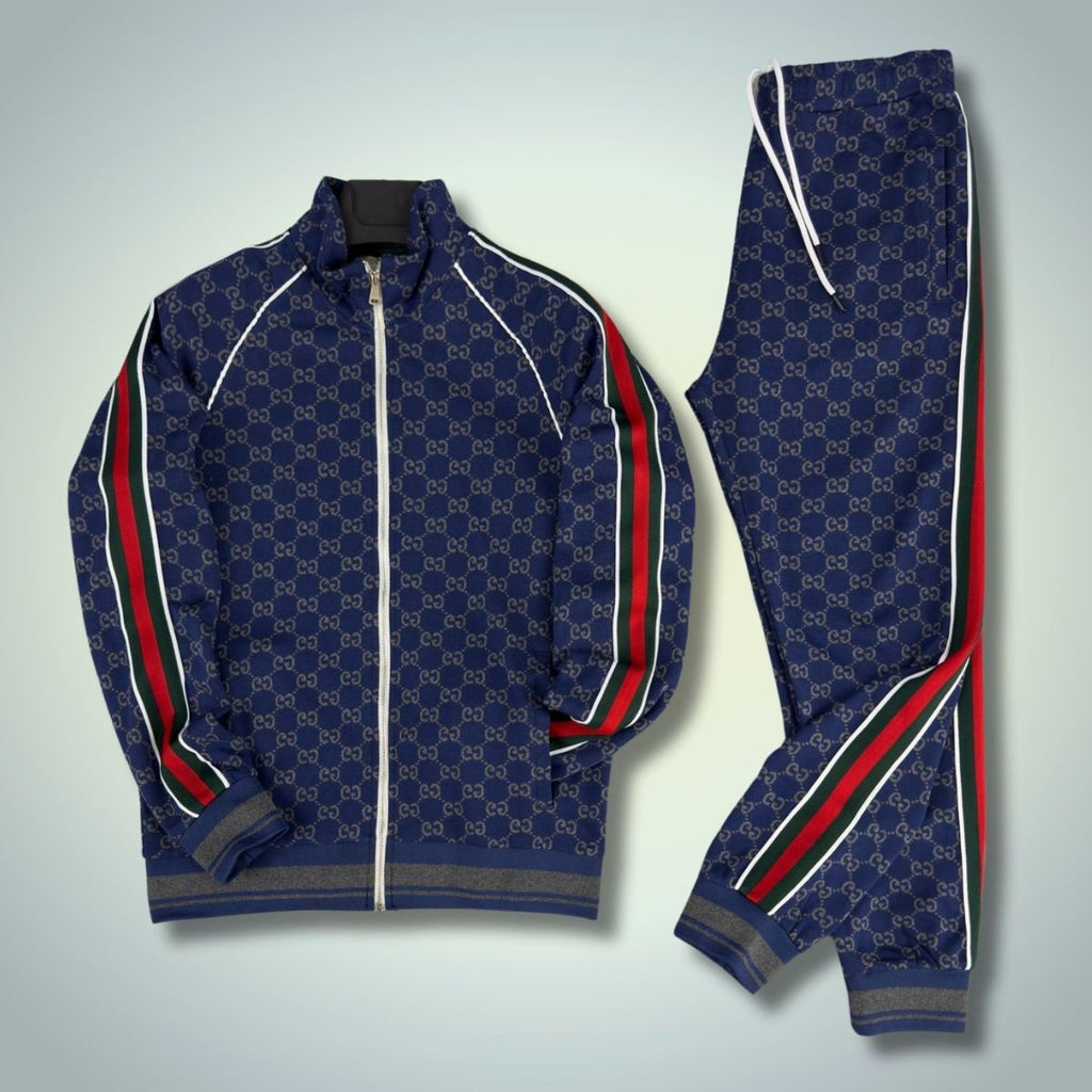 Trening Gucci pentru bărbați, albastru închis. Calitate premium