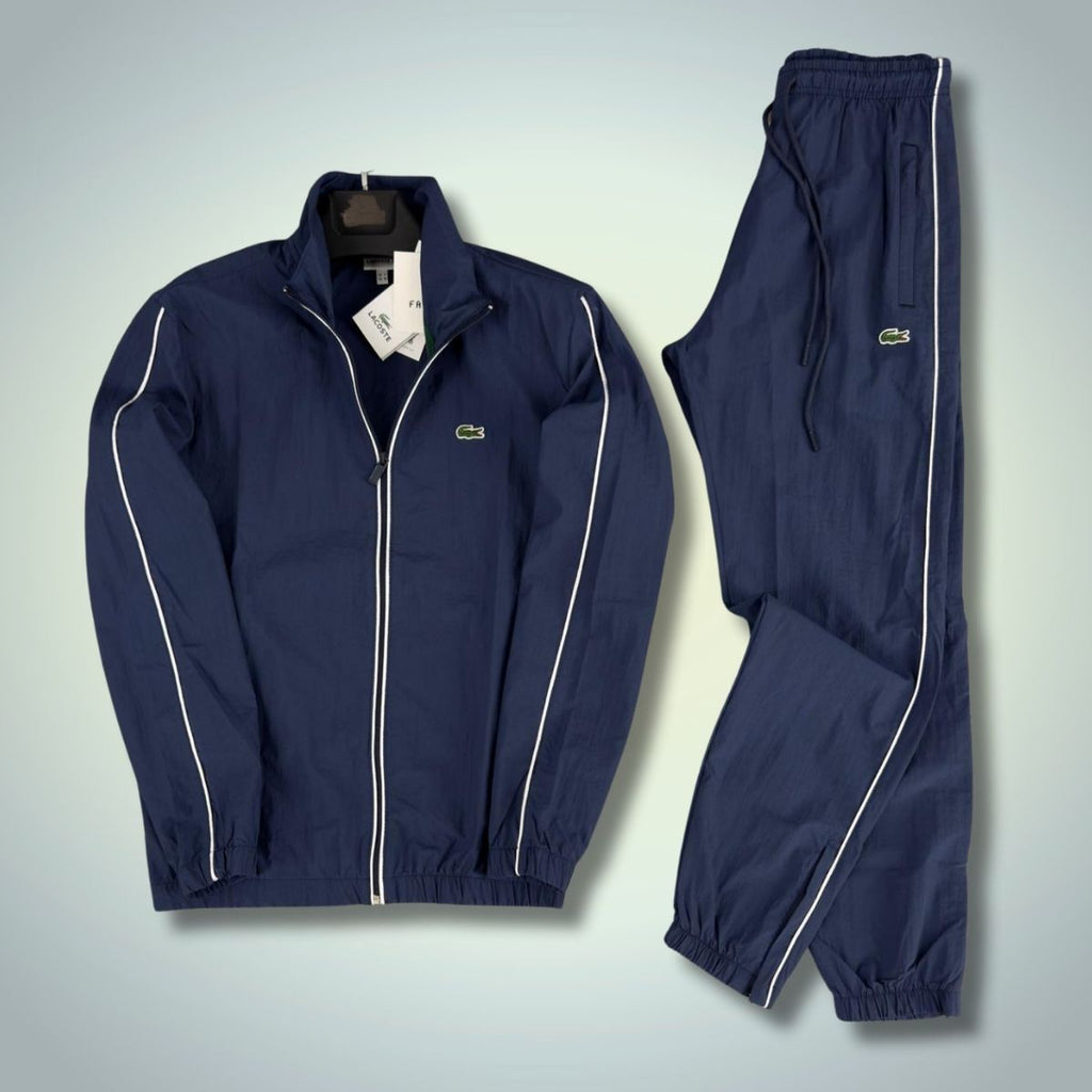 Trening sport Lacoste pentru bărbați, albastru închis. Calitate premium