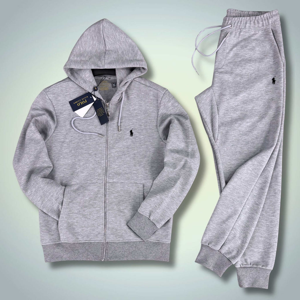 Ralph Lauren trening bărbați, gri clasic. Calitate premium