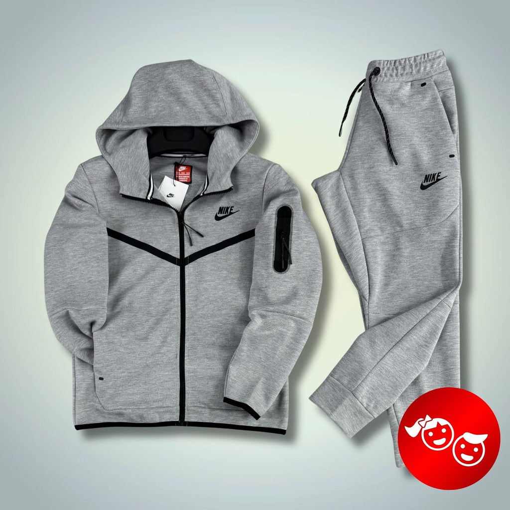 Trening pentru copii Nike Tech Fleece, gri clasic. 2024. Calitate premium