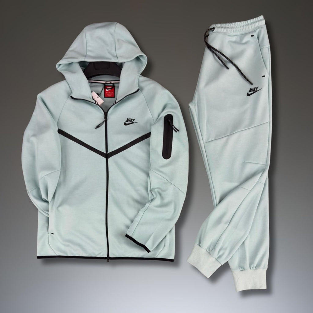 Trening Nike Tech Fleece pentru bărbați, mentă. Model 2024. Calitate premium