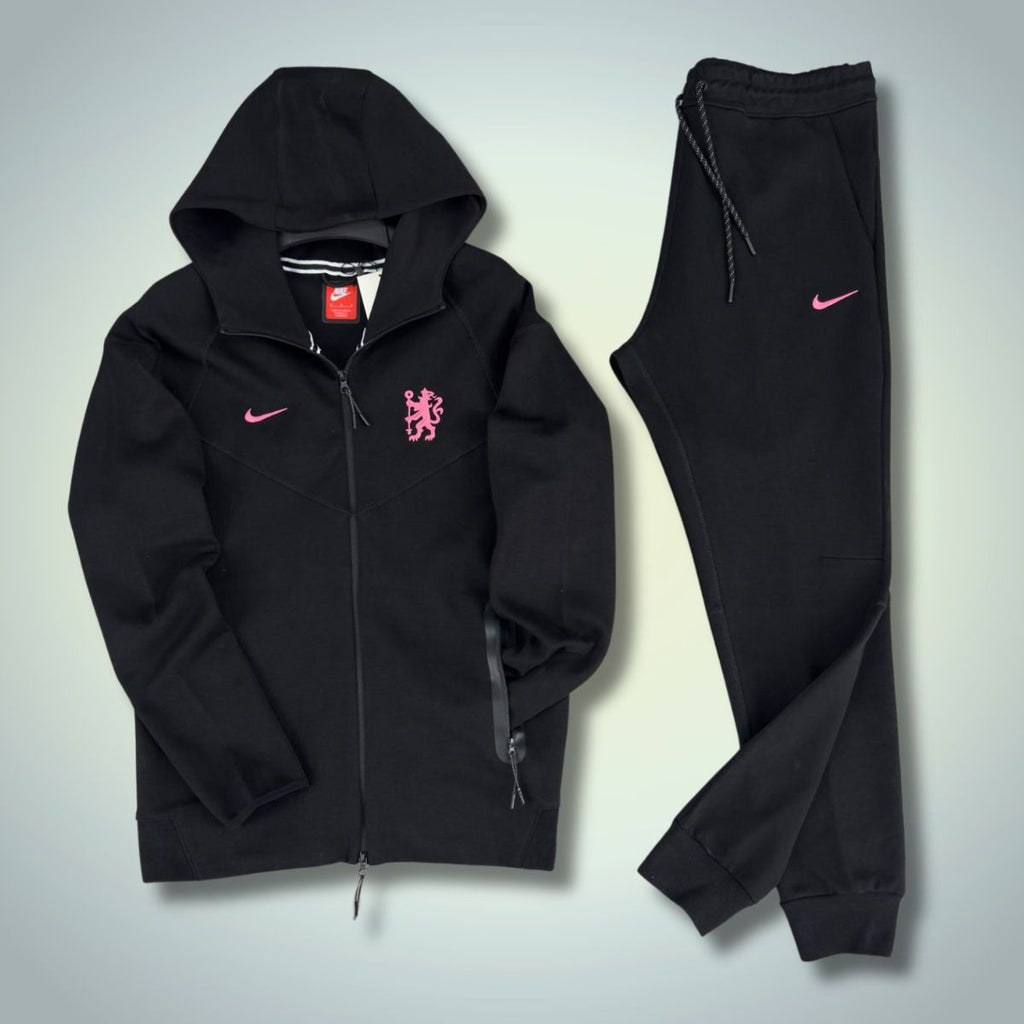 Trening Nike Tech Fleece pentru bărbați, negru. Model 2024. Calitate premium