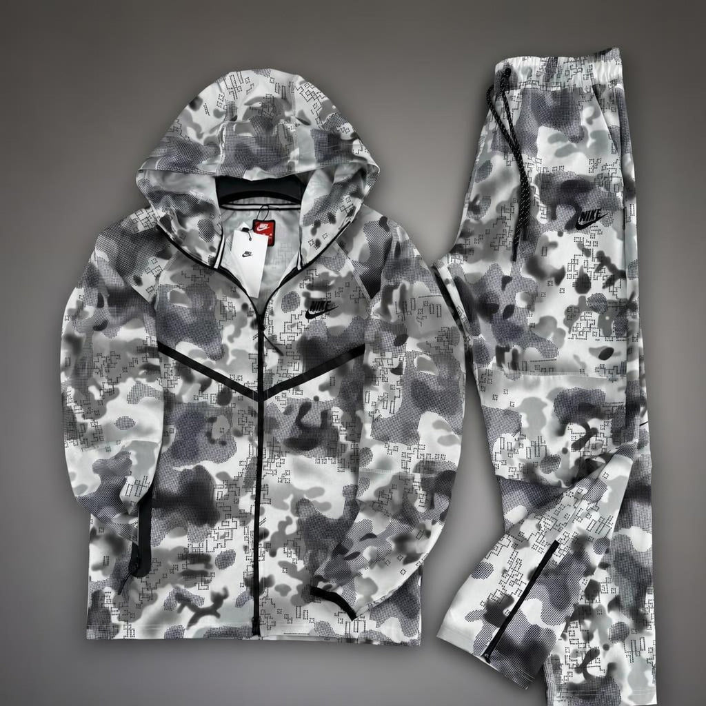 Nike Wooven Tech Fleece trening pentru bărbați, gri. Calitate premium
