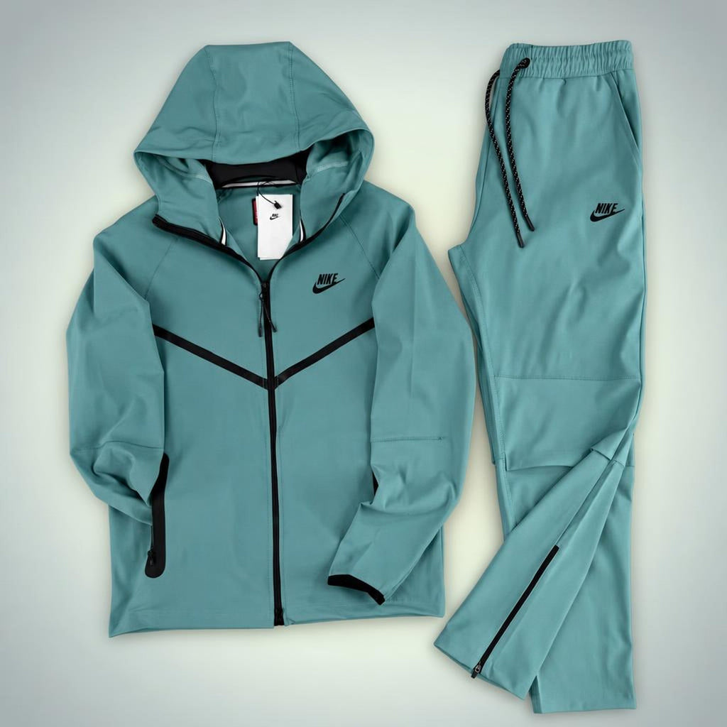 Nike Wooven Tech Fleece trening pentru bărbați, turcoaz. Calitate premium