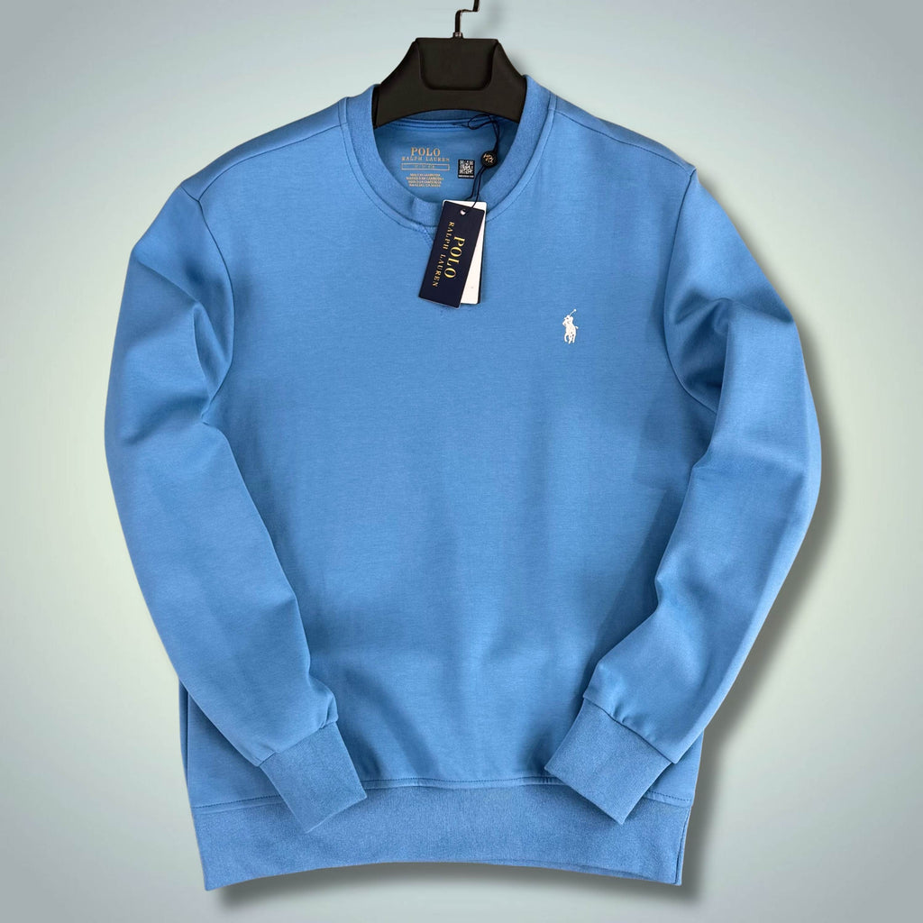 Hanorac bărbați Ralph Lauren, albastru deschis. Calitate premium