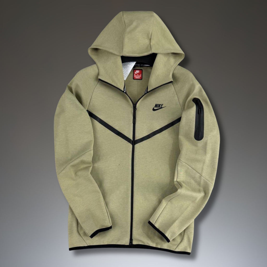Nike Tech Fleece hanorac pentru bărbați, verde deschis. Model 2024. Premium calitate