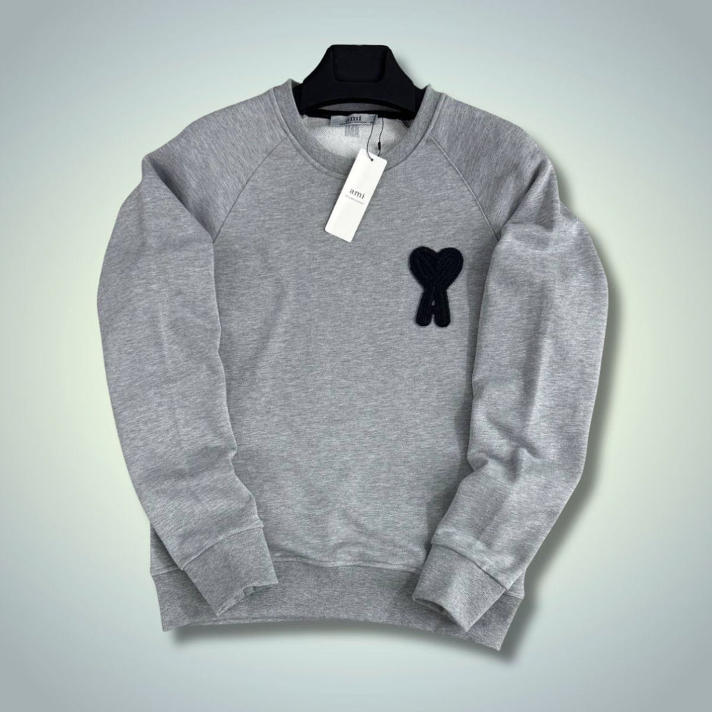 Hanorac bărbați AM, gri clasic. Calitate premium