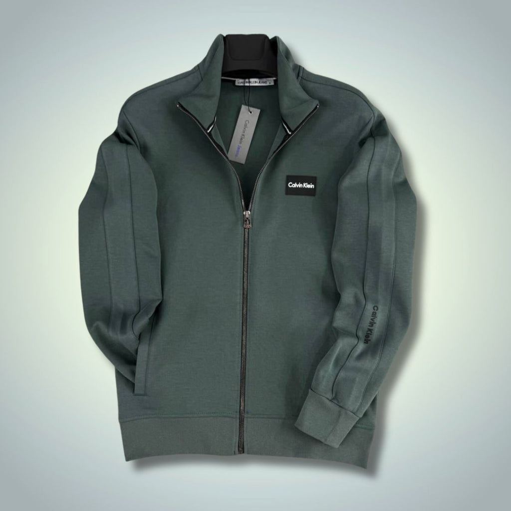 Hanorac bărbați CK, verde salvie. Calitate premium