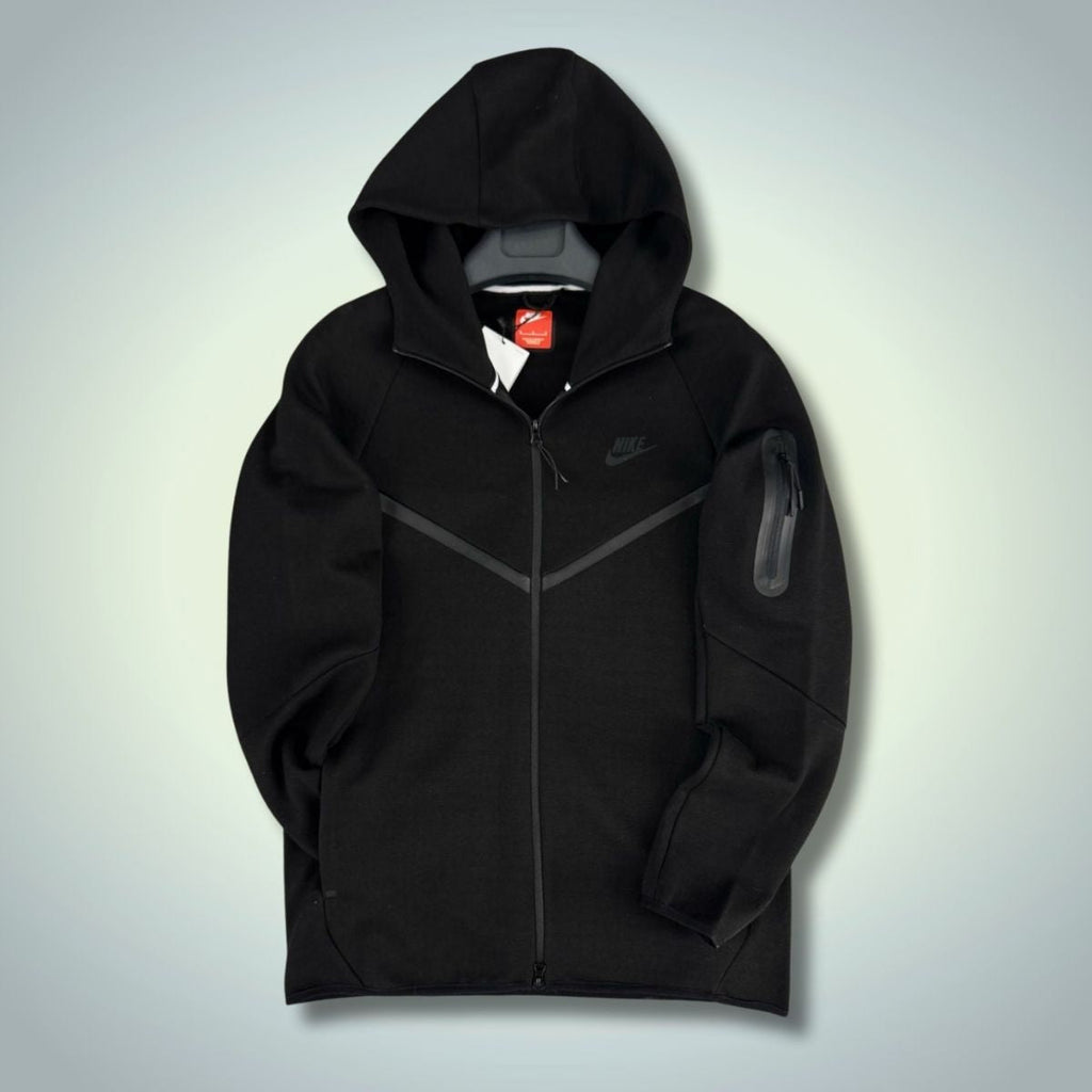 Bluză Nike Tech Fleece pentru bărbați, negru. Model 2024. Calitate premium