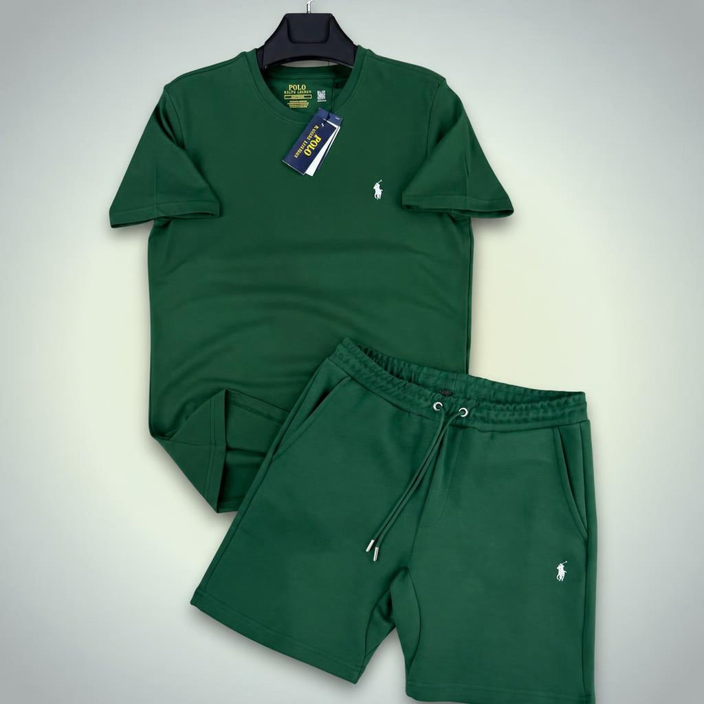 Ralph Lauren Classic set sport scurt pentru bărbați, verde. Premium calitate