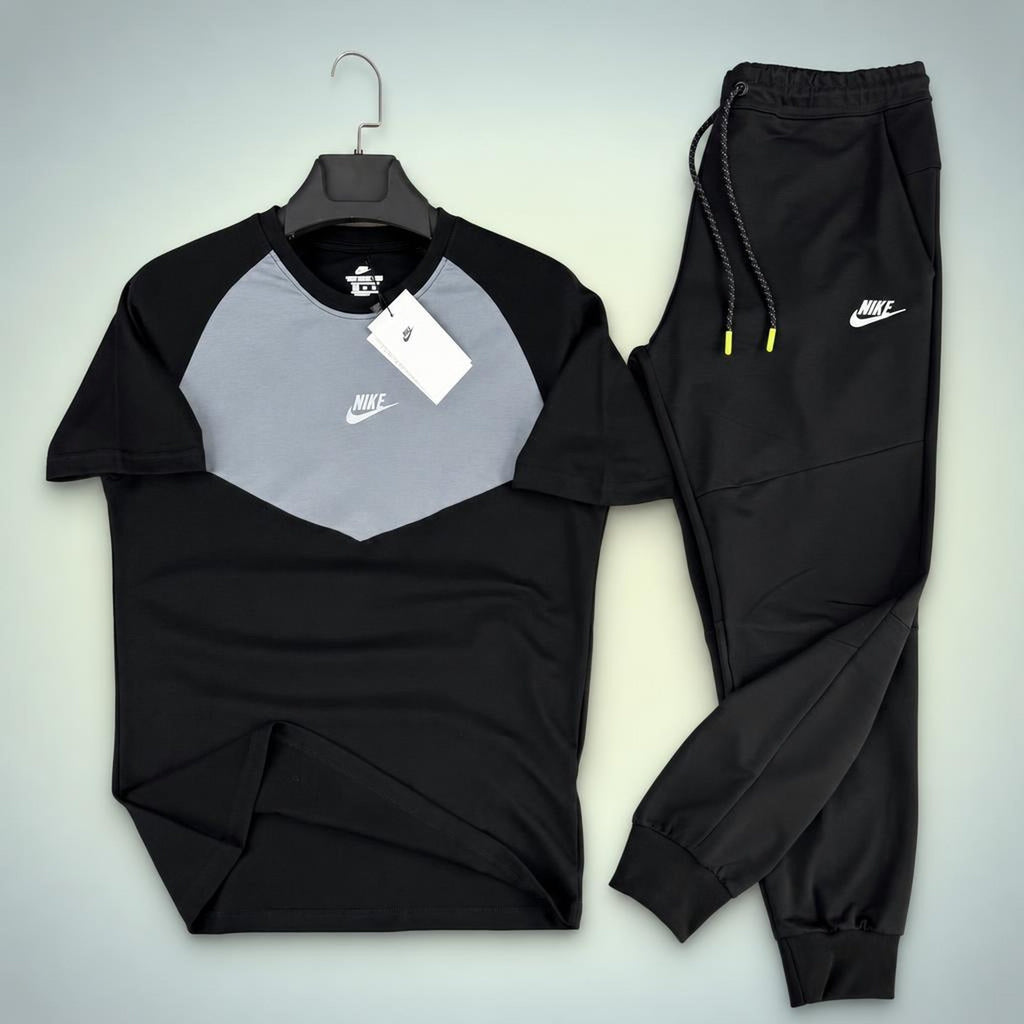 Nike Air Max trening de vară pentru bărbați, negru-gri. Calitate premium