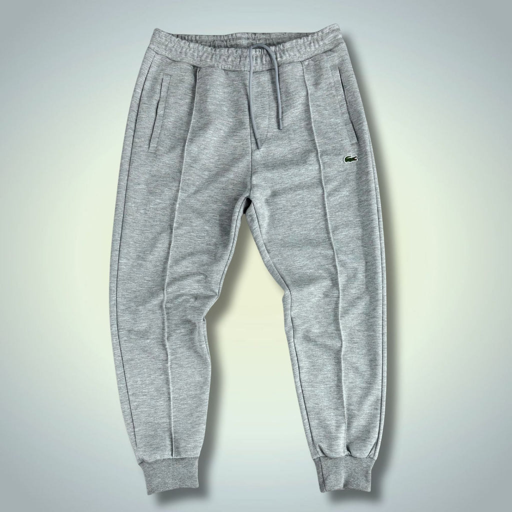 Joggeri Lacoste. Gri clasic.