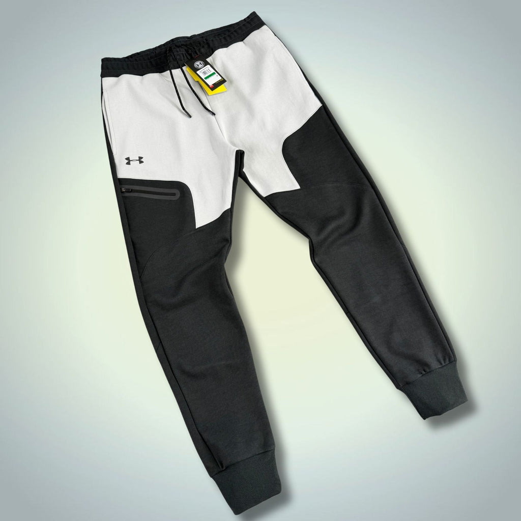 Under Armour pantaloni sport bărbătești, grafit-alb. Calitate Premium