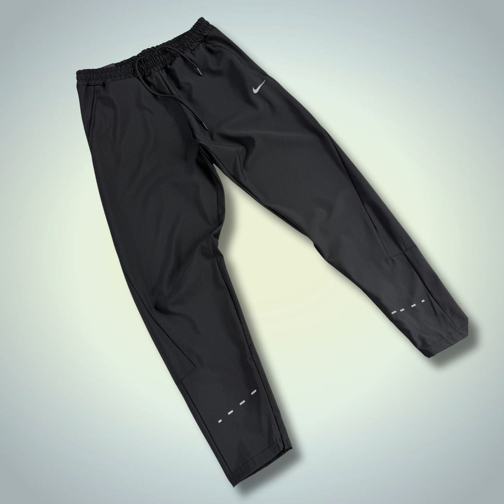 Nike pantaloni sport bărbătești impermeabili, negri. Calitate Premium