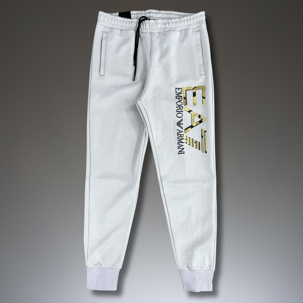EA7 pantaloni sport bărbătești, gri. Calitate premium