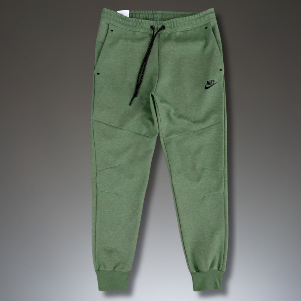 Nike Tech Fleece pantaloni sport bărbătești, verde măsliniu. Calitate premium