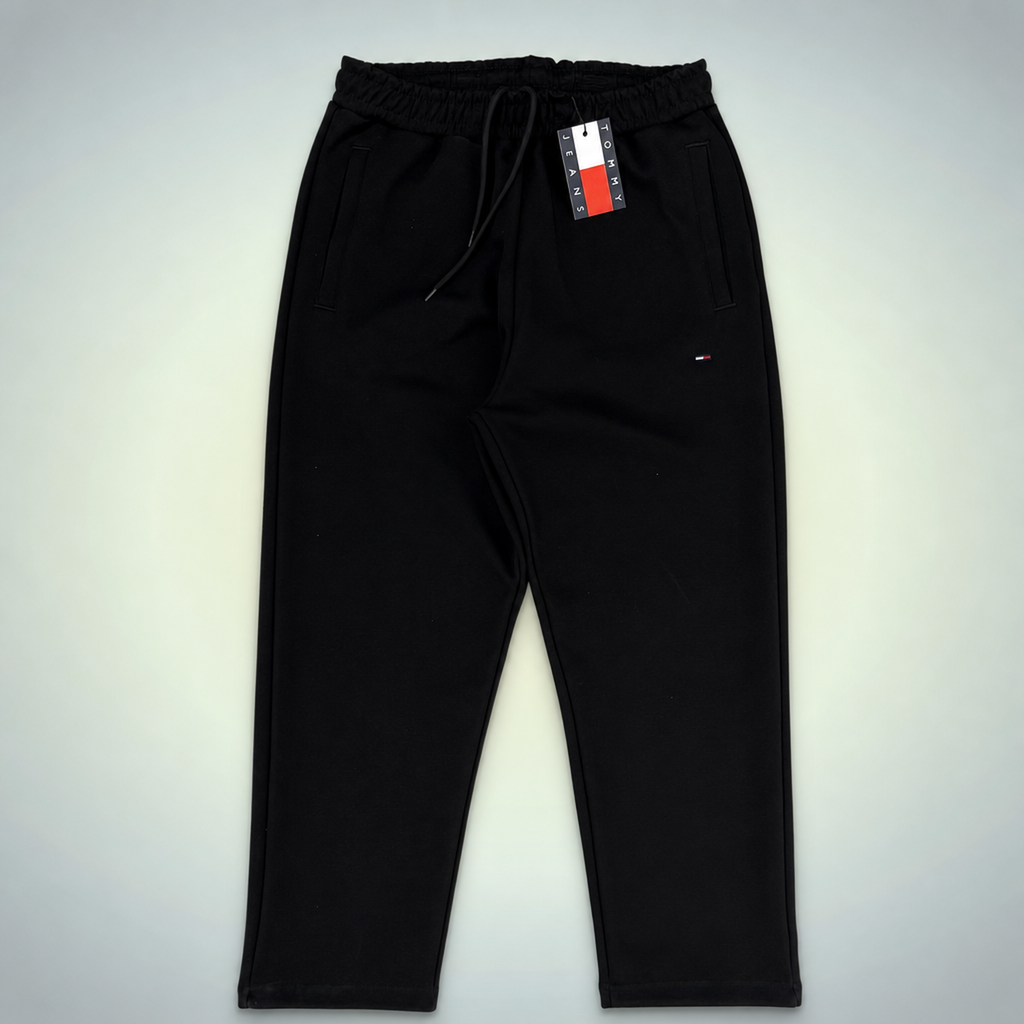 Tommy Hilfiger Classic pantaloni de trening pentru bărbați, negru. Calitate premium