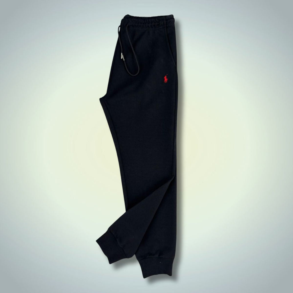 Pantaloni de trening Ralph Lauren pentru bărbați, negru. Calitate premium