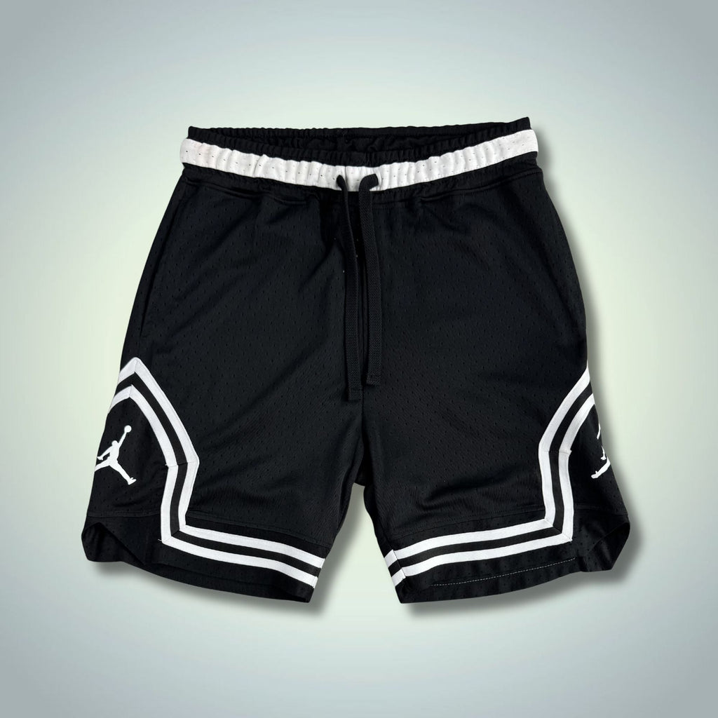 Air Jordan pantaloni scurți sport dri-fit mesh pentru bărbați, negri. Premium calitate