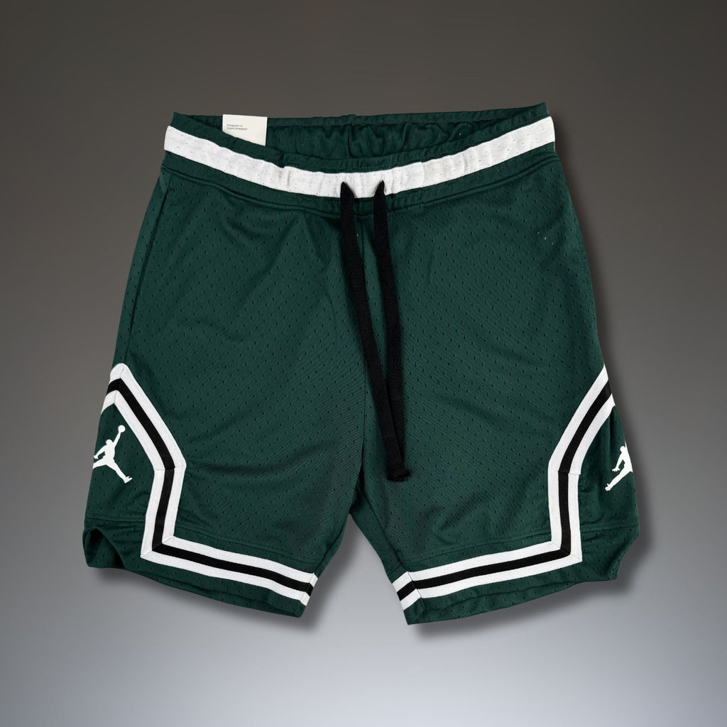 Air Jordan pantaloni scurți sport dri-fit mesh pentru bărbați, verzi. Premium calitate