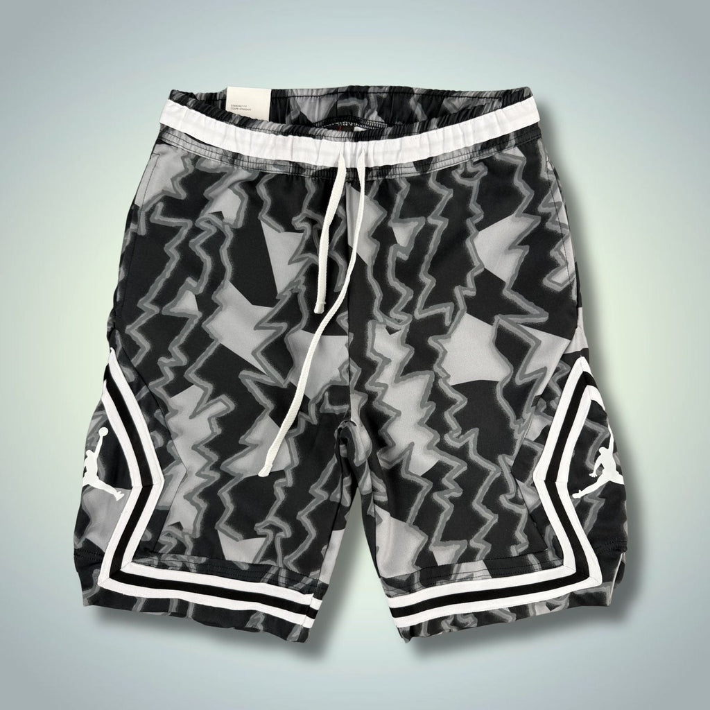 Air Jordan pantaloni scurți sport model electric, negru-gri. Premium calitate