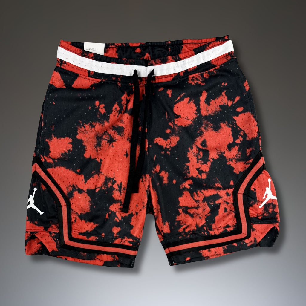 Air Jordan Diamond pantaloni scurți sport dri-fit mesh pentru bărbați, roșii. Premium calitate