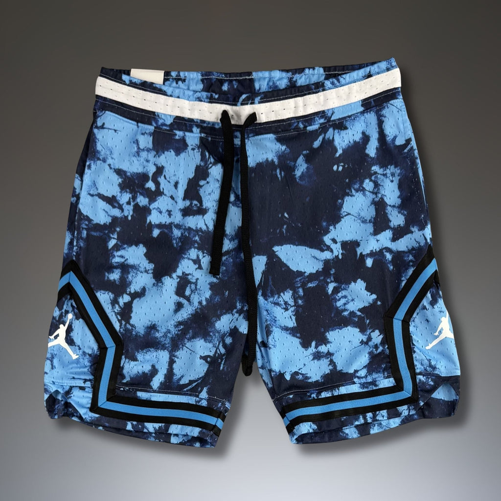 Air Jordan Diamond pantaloni scurți sport dri-fit mesh pentru bărbați, albaștri. Premium calitate