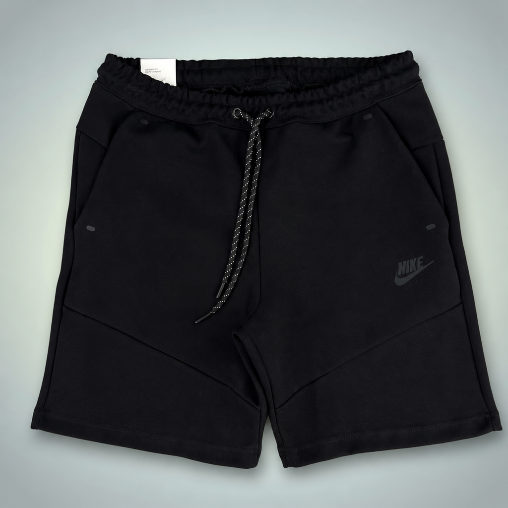 Nike Tech Fleece pantaloni scurți sport pentru bărbați, negru. Premium calitate