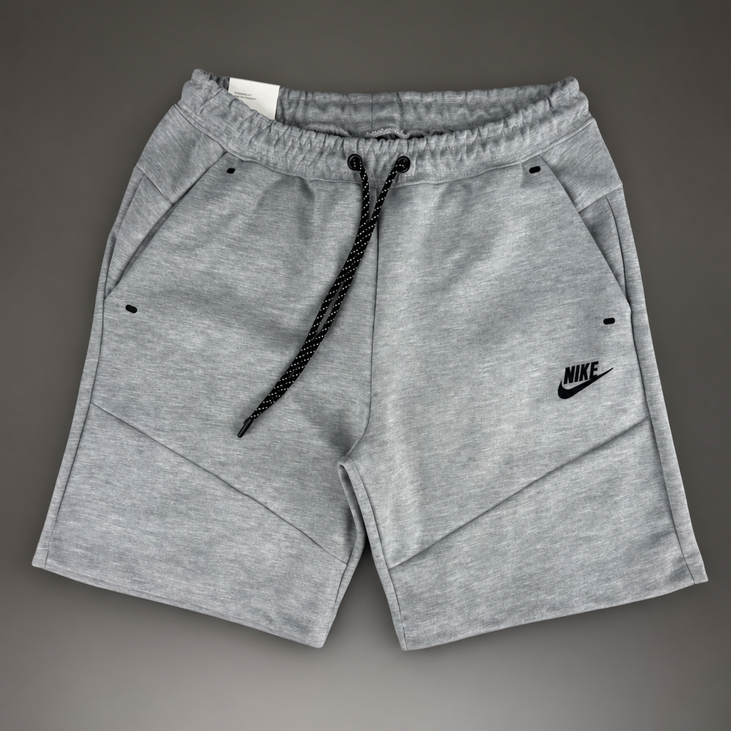 Nike Tech Fleece pantaloni scurți sport pentru bărbați, gri clasic. Premium calitate