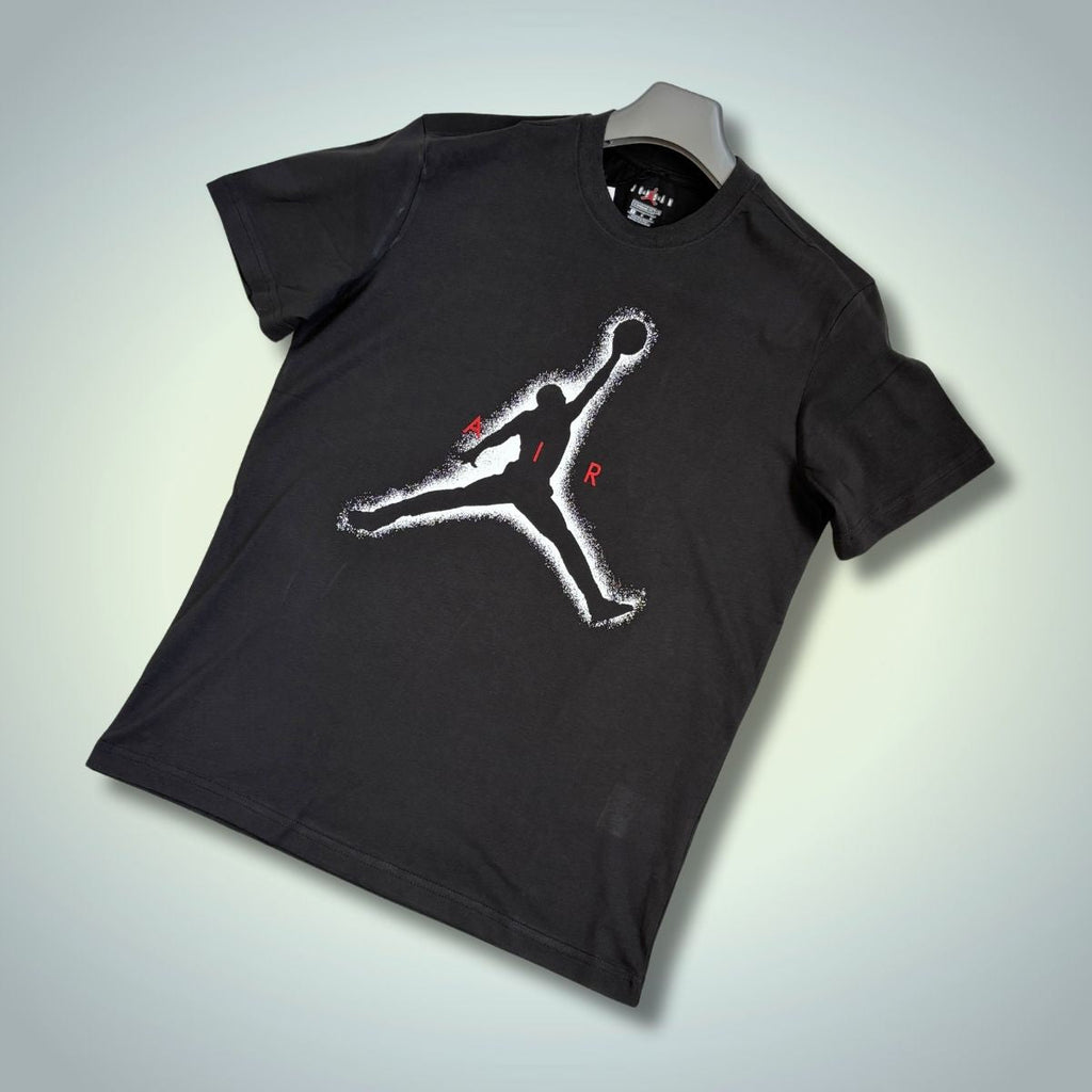 Tricou Jordan grafit pentru bărbați, logo mare. Calitate premium