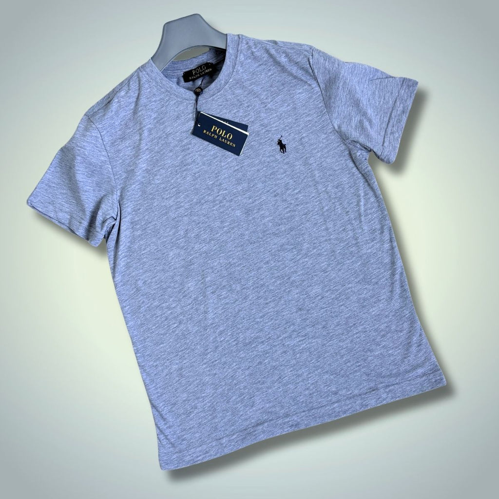 Tricou pentru bărbați Ralph Lauren, clasic gri. Calitate premium