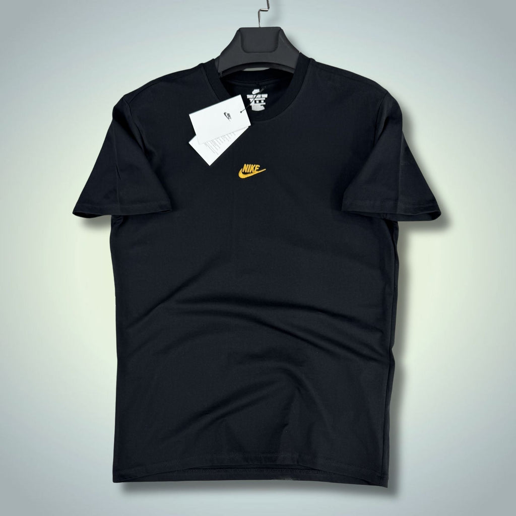 Tricou bărbați negru clasic Nike. Calitate Premium