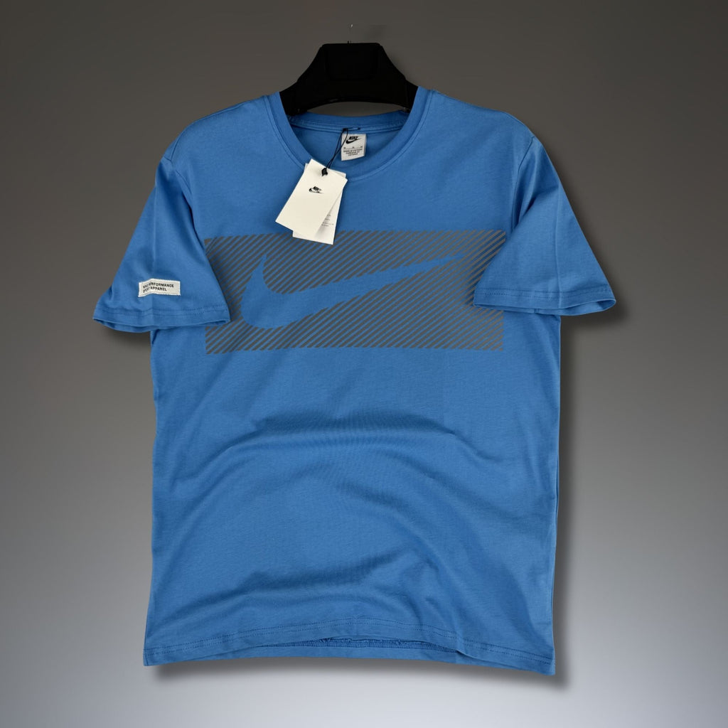 Tricou bărbați albastru Nike Performance. Calitate Premium