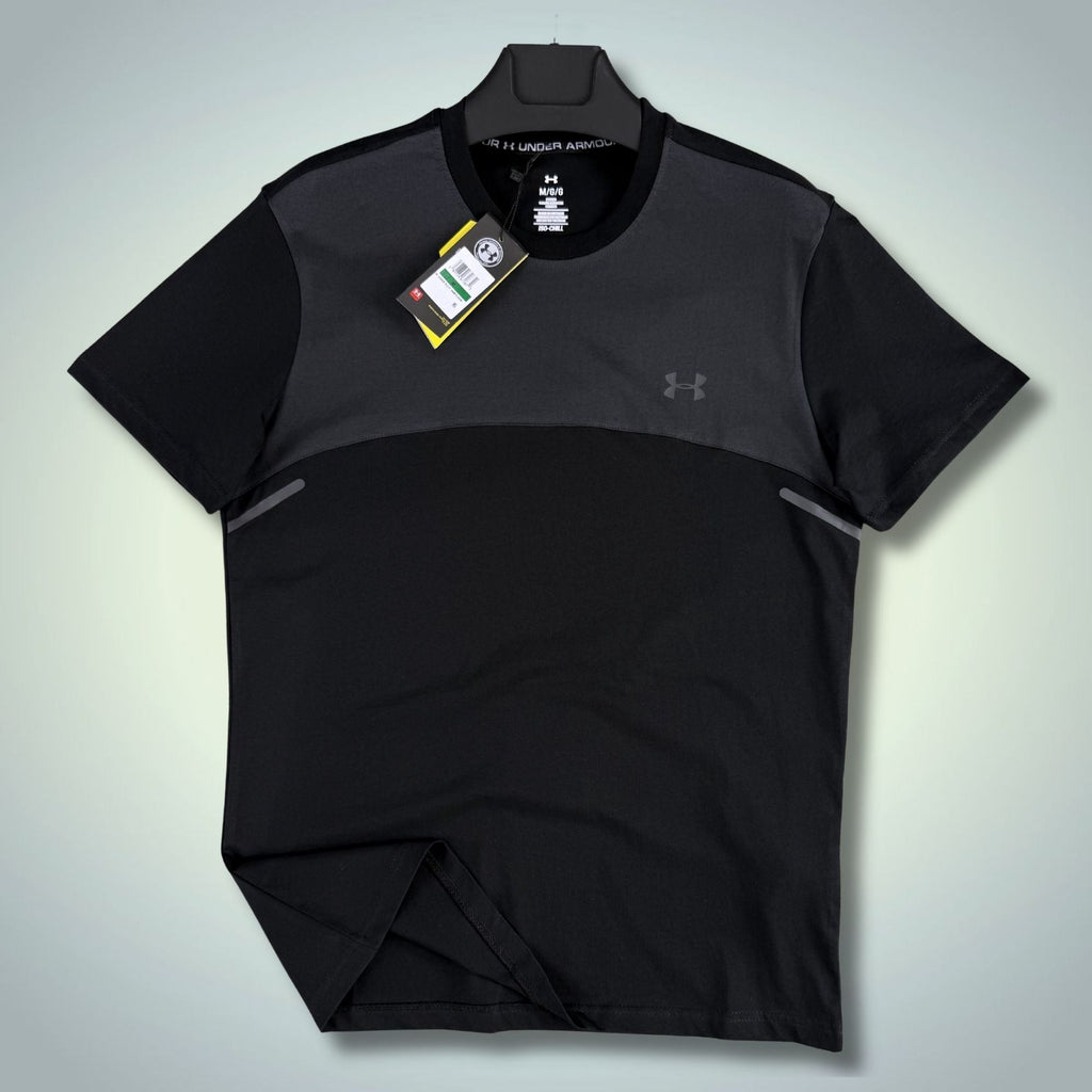Tricou bărbătesc negru-gri Under Armour. Calitate premium