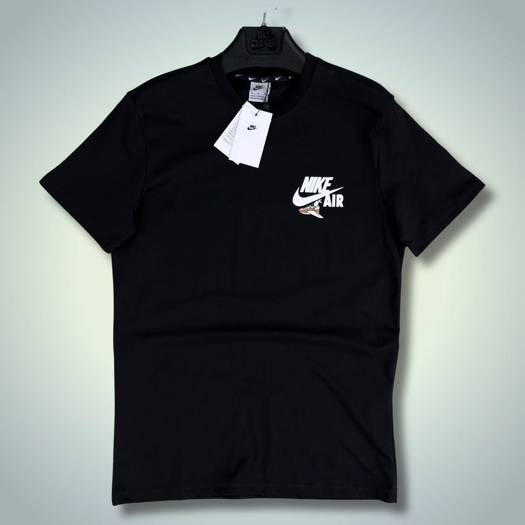 Tricou bărbătesc negru Nike Air Max, aripi. Calitate premium