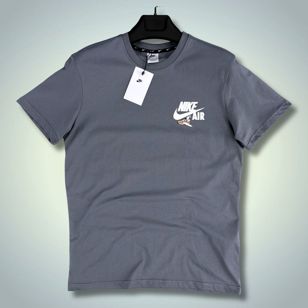 Tricou bărbătesc gri Nike Air Max, aripi. Calitate premium