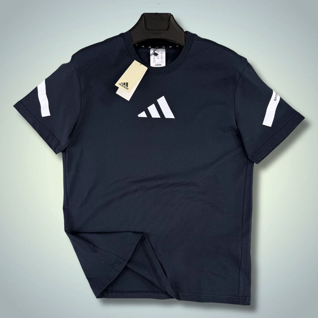 Tricou bărbătesc albastru închis Adidas Z.N.E.. Calitate premium