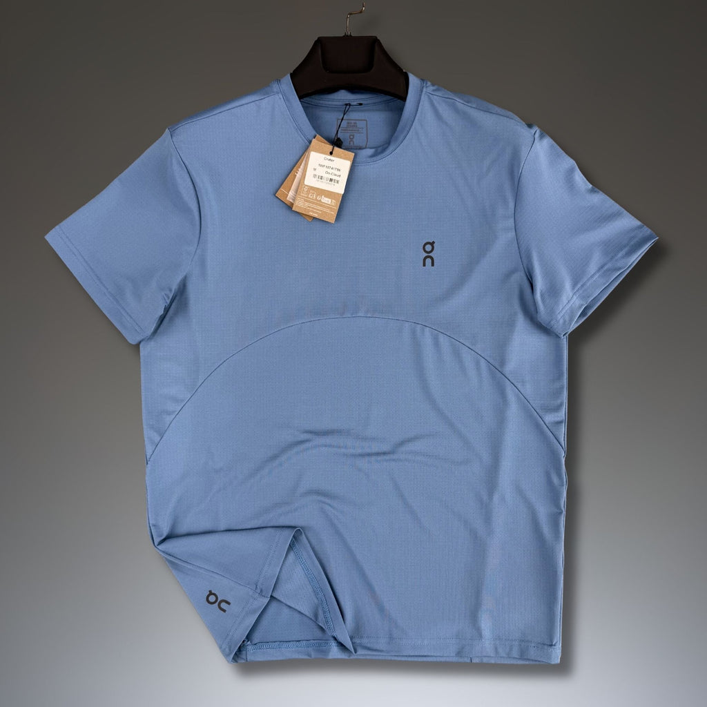 Tricou sport bărbătesc albastru ON. Calitate premium