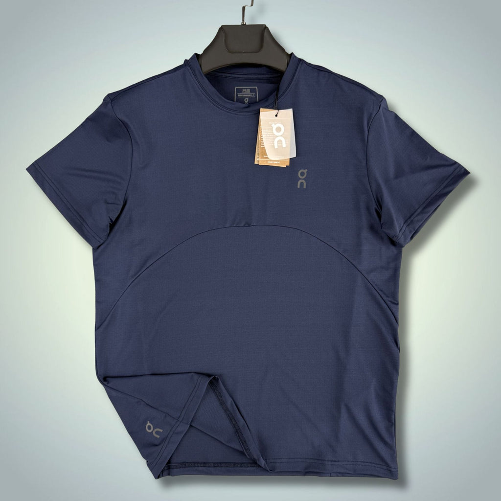 Tricou sport bărbătesc albastru închis ON. Calitate premium