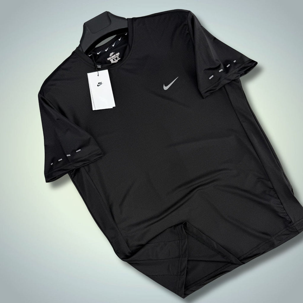 Tricou sport bărbătesc negru Nike. Calitate premium