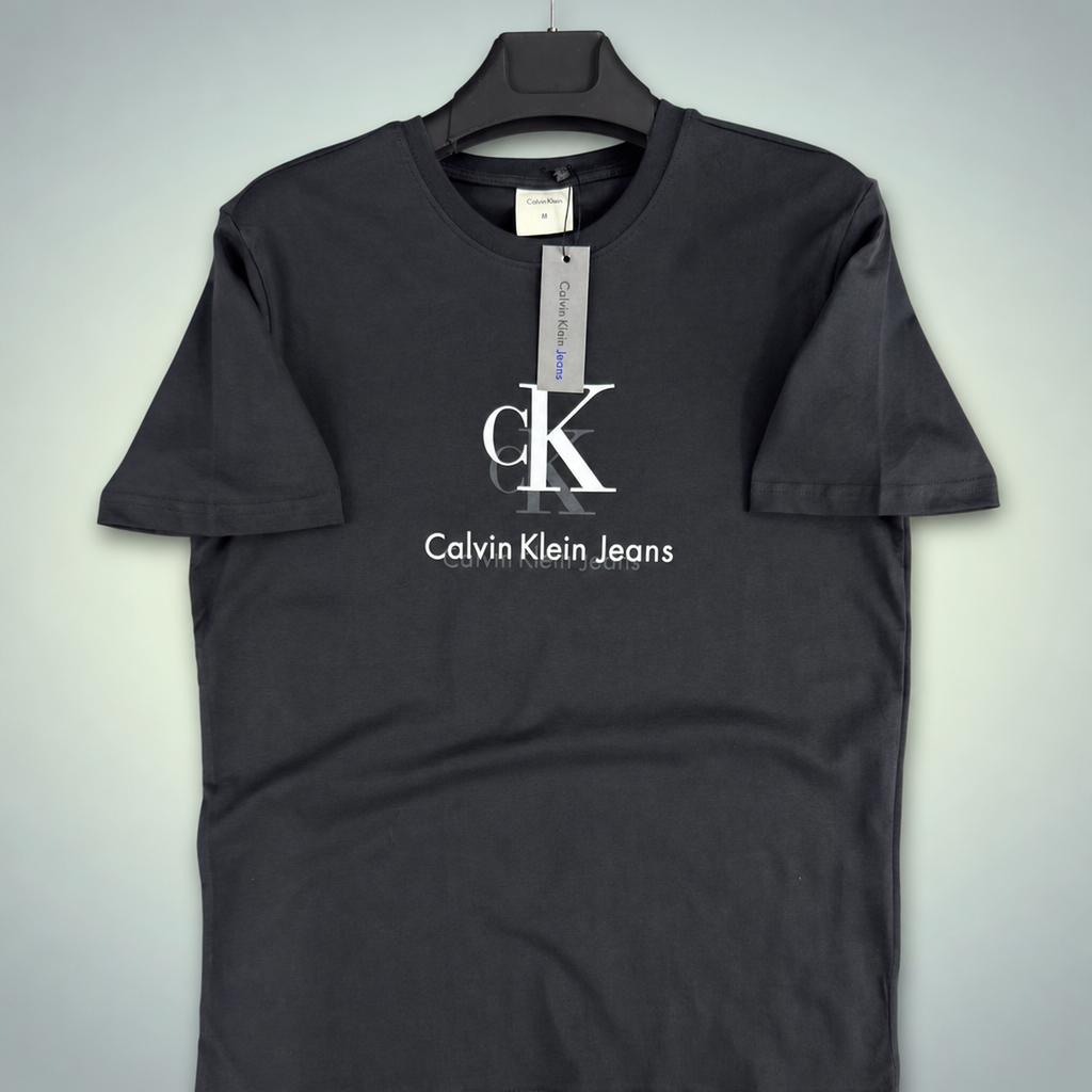 CK Classic tricou pentru bărbați, grafit. Calitate premium