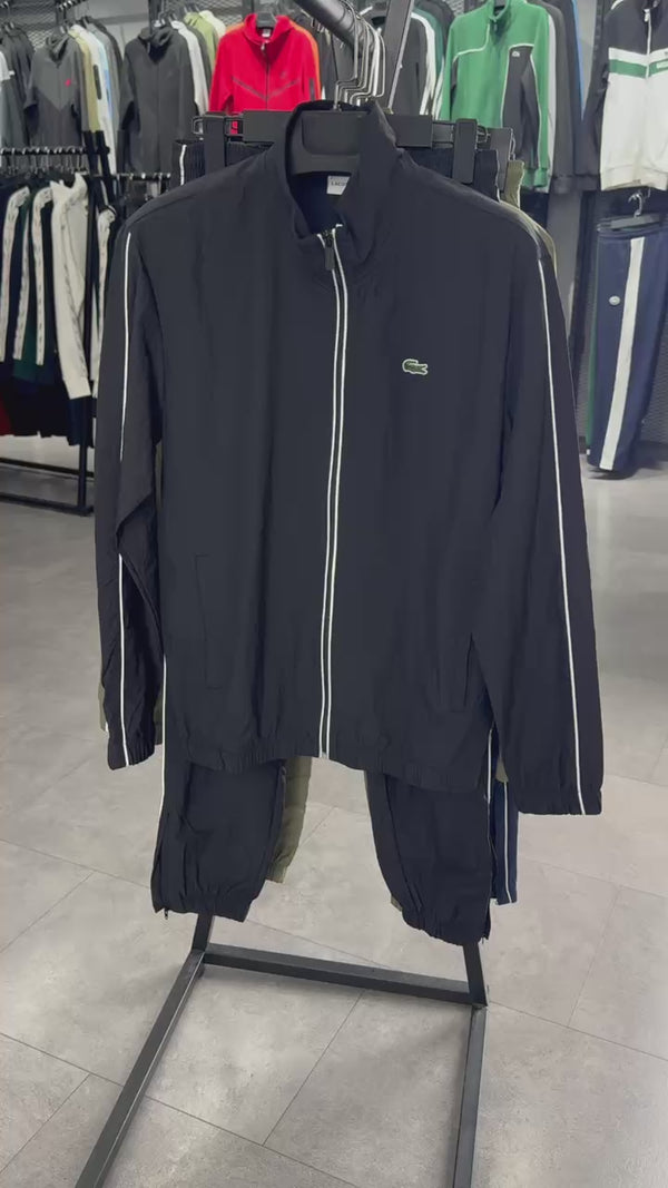 Trening sport Lacoste pentru bărbați, verde măsliniu. Calitate premium