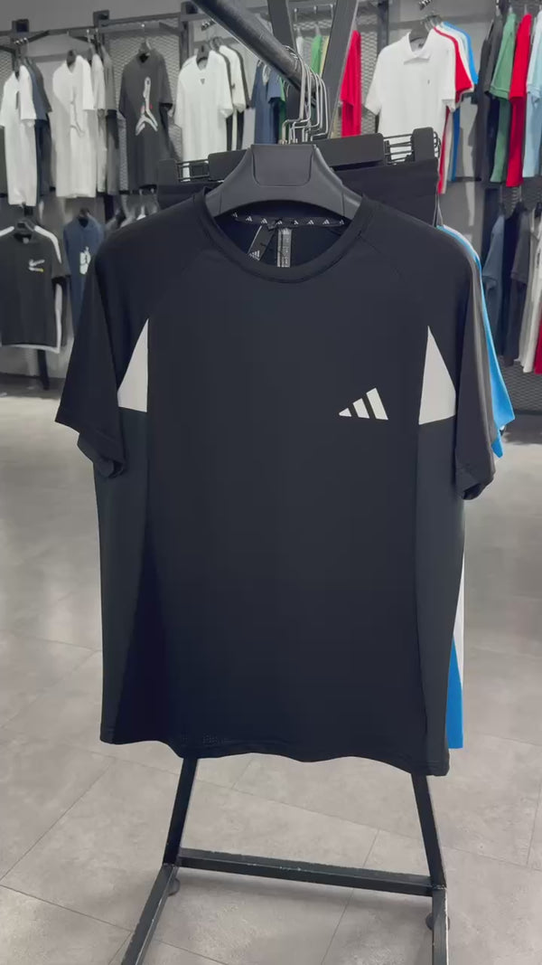 Set cu pantaloni scurți sport pentru bărbați  Adidas, negru. Calitate premium