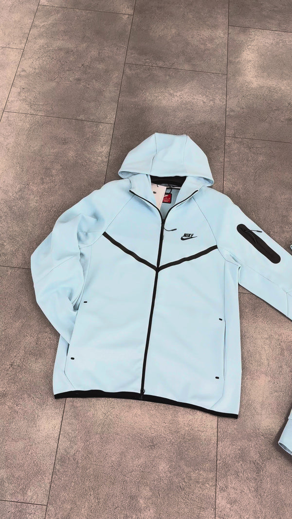 Trening bărbați Nike Tech Fleece, bleu. Model 2024. Calitate premium